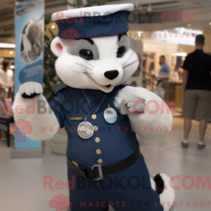 Máscara Navy Weasel com...