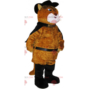 Katzenmaskottchenstiefel mit Umhang - Redbrokoly.com