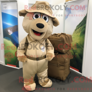 Costume mascotte de boeuf...