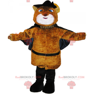 Cat mascotte laars met een cape - Redbrokoly.com