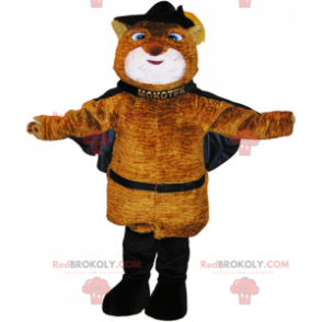 Stivale mascotte gatto con mantello - Redbrokoly.com