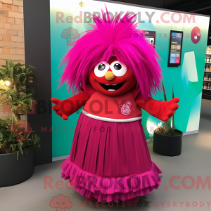 Postava maskota Magenta...