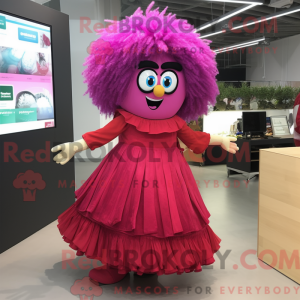 Magenta Shakshuka maskot...