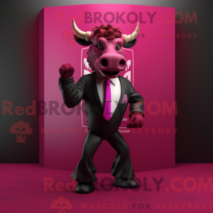 Disfraz de mascota Magenta...