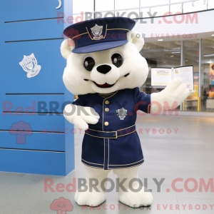 Personaggio mascotte Navy...