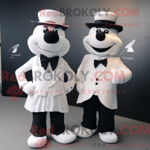 Maskotdraktfigurat White...