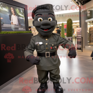 Black Soldier mascot...