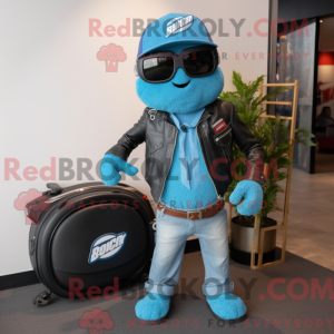 Maskottchenkostüm Blue...