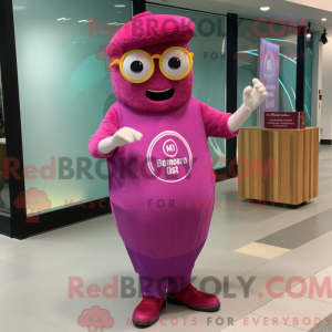 Postava maskota Magenta...