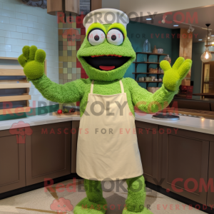 Limegrøn Jambalaya maskot...