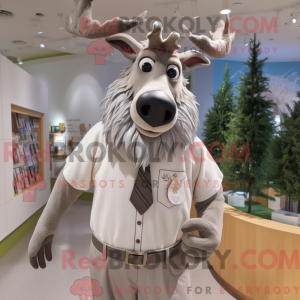 Zilvereland-mascottekostuum...