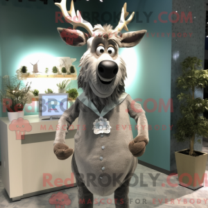 Zilvereland-mascottekostuum...