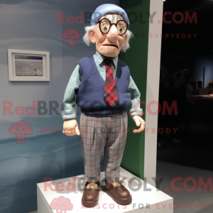 Figura de máscara de TV...