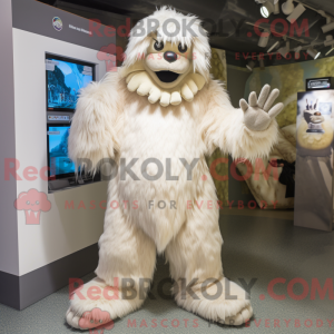 Figura de máscara de Yeti...
