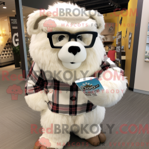 White Bison mascot costume...