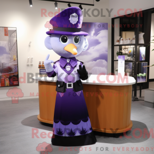 Lavender Police Officer...