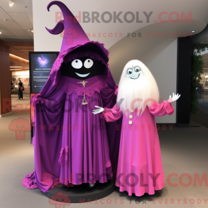 Magenta Witch mascot...