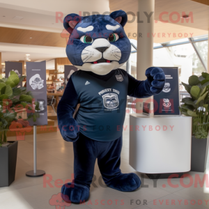Postava maskota Navy Jaguar...