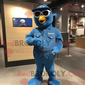 Blue Hawk maskerad kostym...