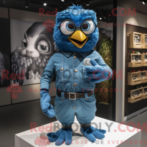 Máscara de Blue Hawk com...