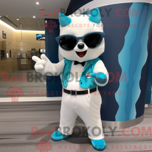 Turquoise Hermelijn...