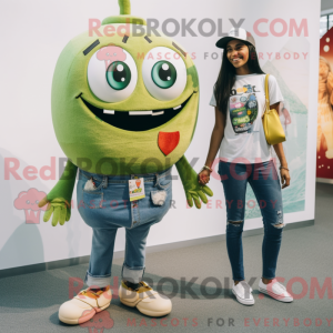 Olive Gyro mascot costume...