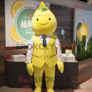 Postava maskota citron...