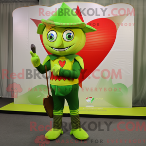 Lime Green Arrow Of Love...