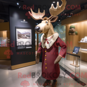 Elk mascot costume...
