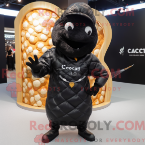 Sort Croissant maskot...