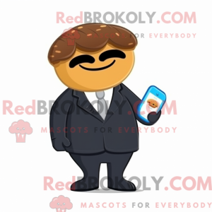 Black Croissant mascot...