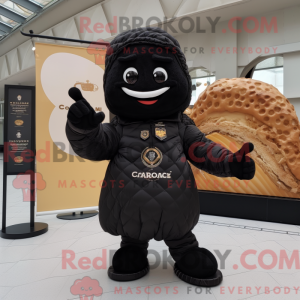 Black Croissant mascot...