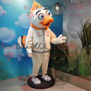 Disfraz de mascota pez...