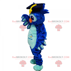 Graduation Owls Mascot - Redbrokoly.com