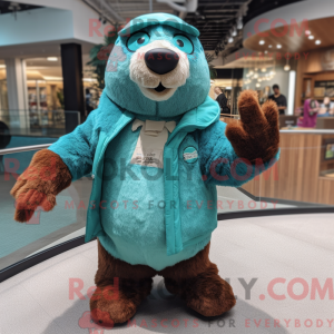 Turkis Beaver maskot...