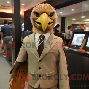 Figura de máscara de águia...