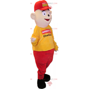 Hombre mascota con gorra - Redbrokoly.com