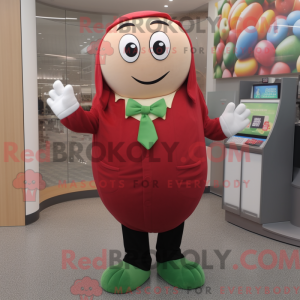 Red Green Bean maskot...