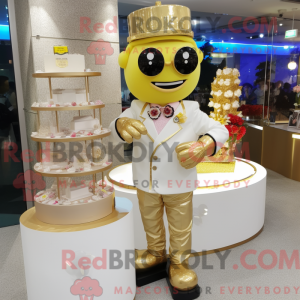 Gold Wedding Cake...