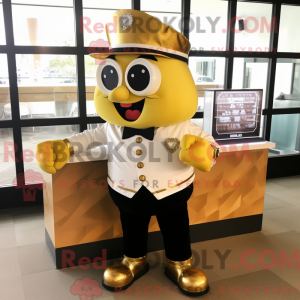 Disfraz de mascota Gold...