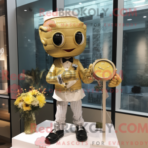 Maskottchenkostüm Goldene...