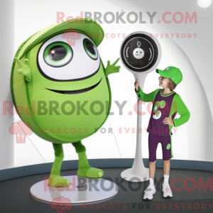 Olive Gyro-mascottekostuum...