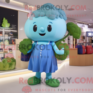 Postava maskota Sky Blue...