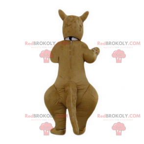 Kangaroo mascot - Redbrokoly.com