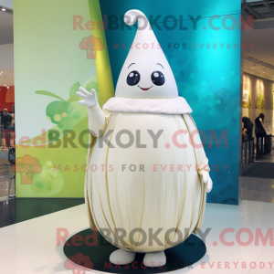 White Pear-mascottekostuum...