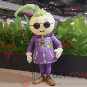 Lavendel Radise maskot...