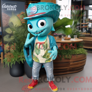Costume mascotte de Ceviche...