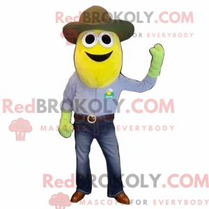 Olive Squash maskot kostyme...