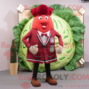 Disfraz de mascota de carne...