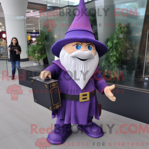 Máscara de feiticeiro roxo...